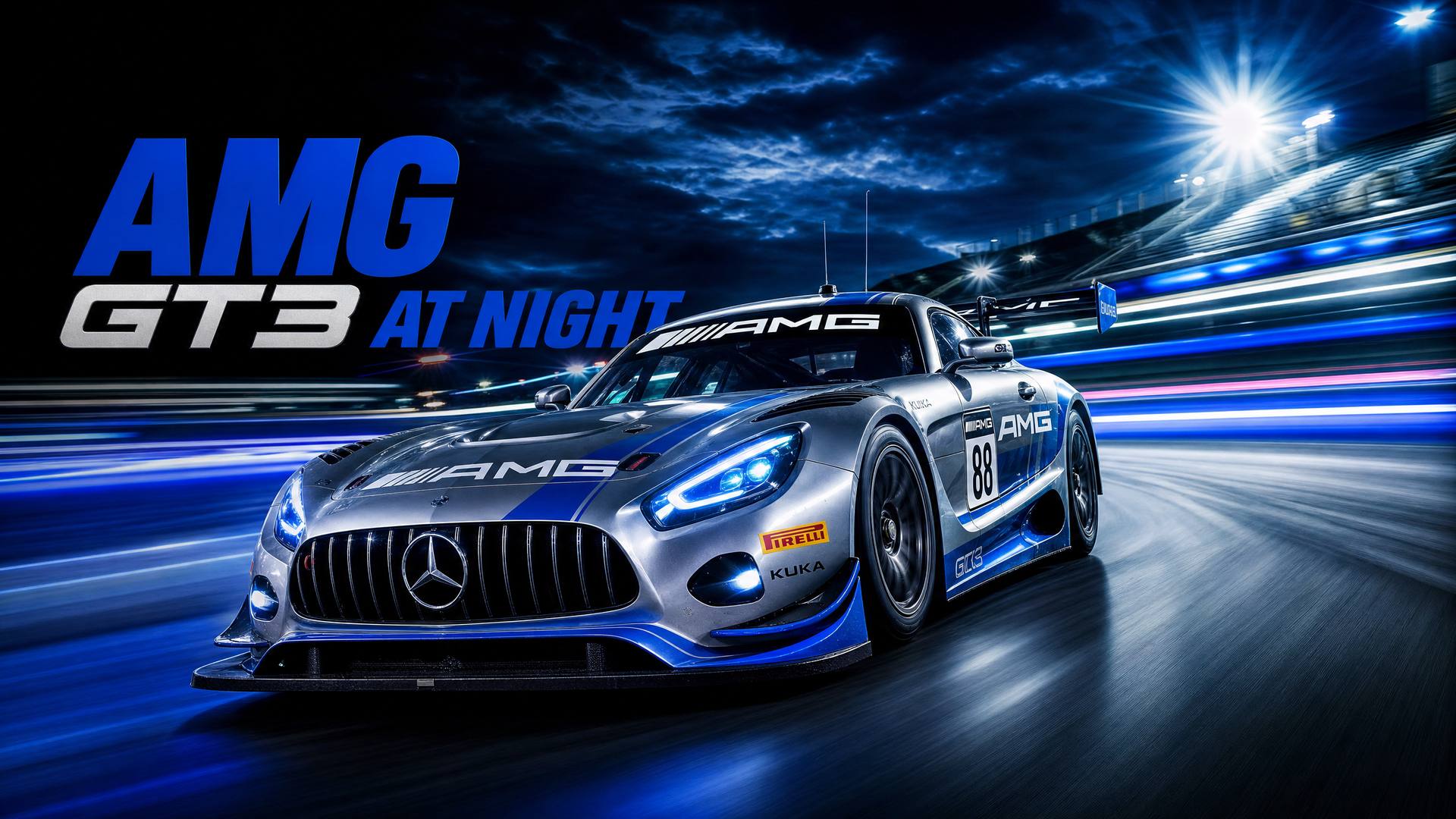 福利导航 - AMG GT3夜间赛道福利导航视频